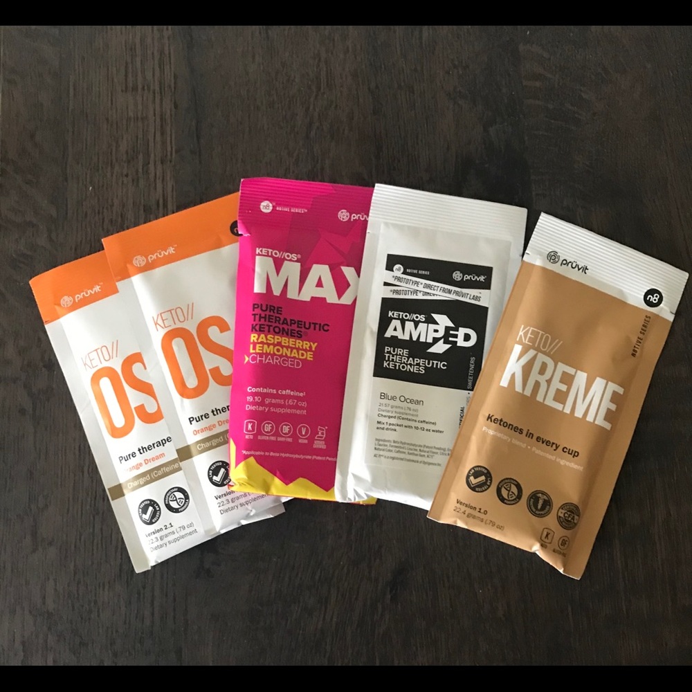 5 day supply Pruvit (variety)